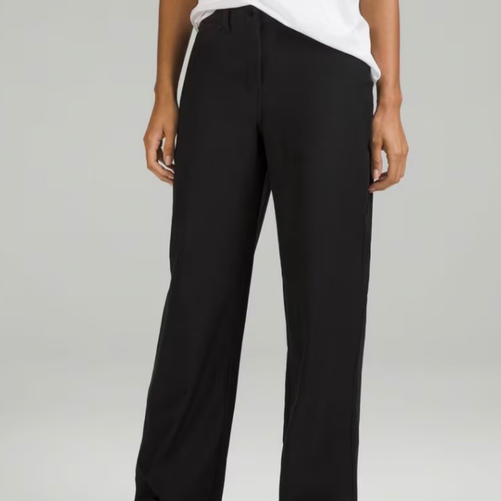 lululemon City Sleek 5 Pocket High-Rise Wide-Leg Pant Full Length *Light Utilite